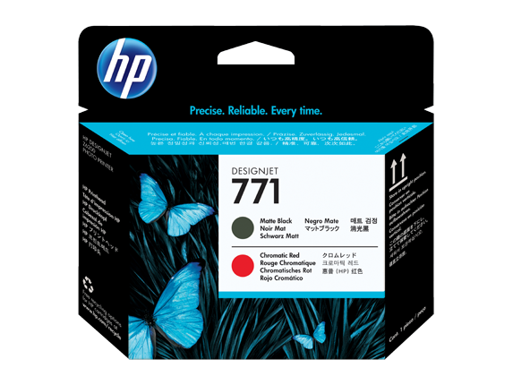 HP 771 775ml Mte Blk Designjet Ink Crtg (CE037A) EL